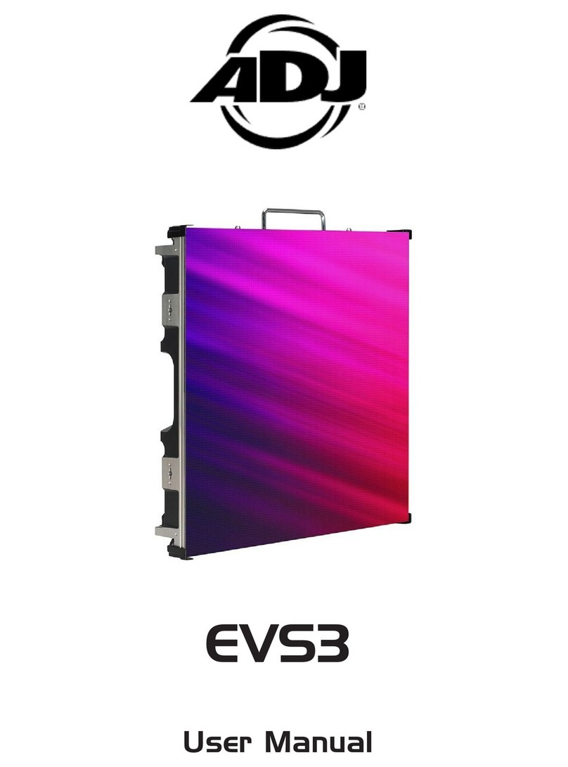 ADJ EVS3 User manual