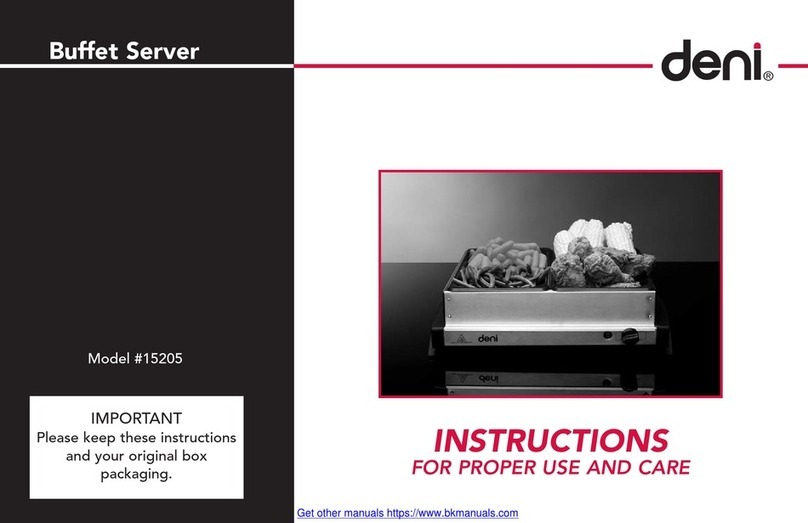 Deni 15205 instructions