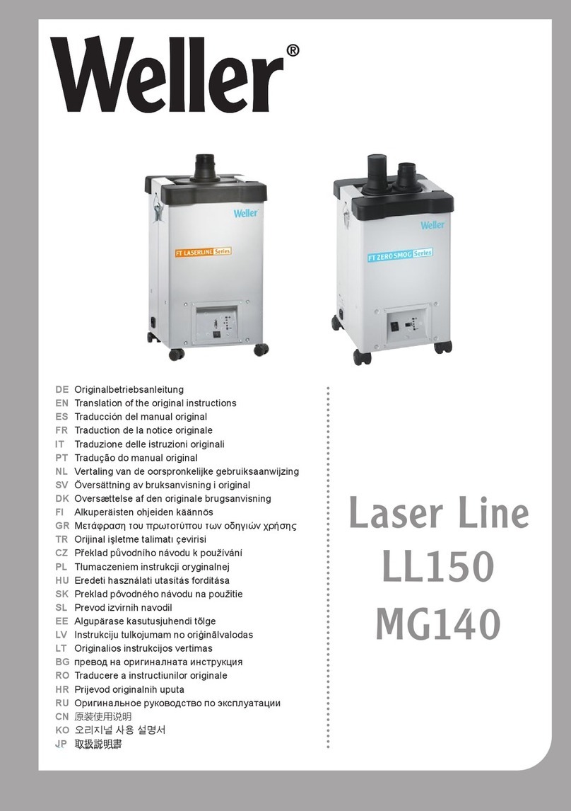 Weller Laser Line LL150 Translation of the original instructions