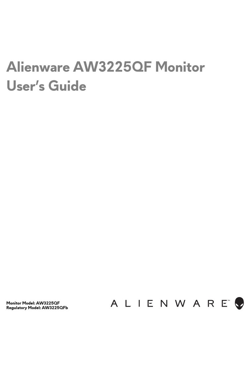 Alienware AW3225QF User manual
