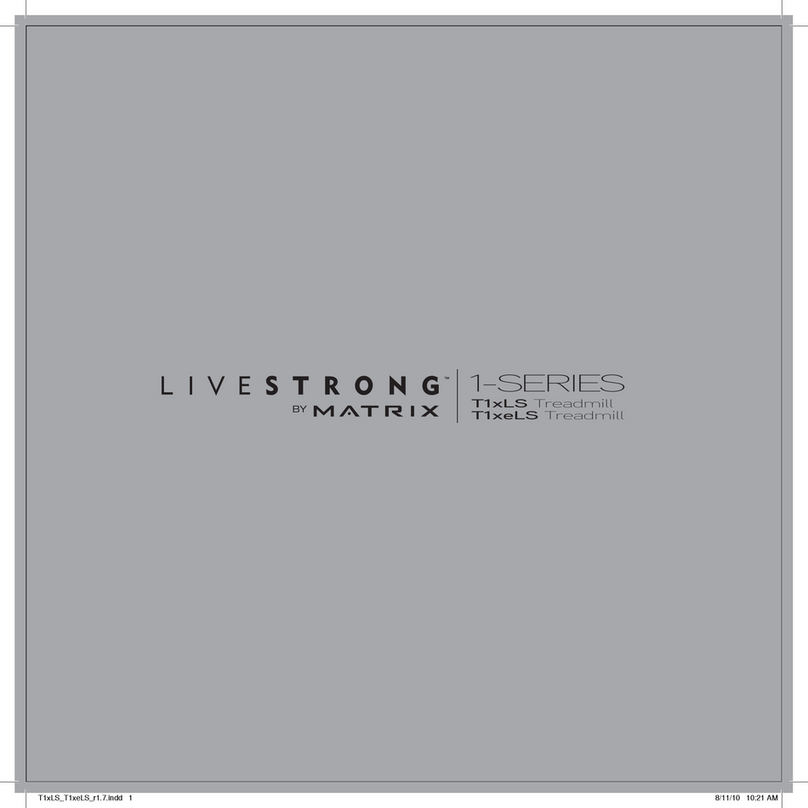 Matrix LIVESTRONG T1xLS User manual