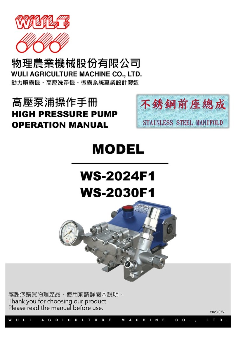 WULI WS-2024F1 Operation manual