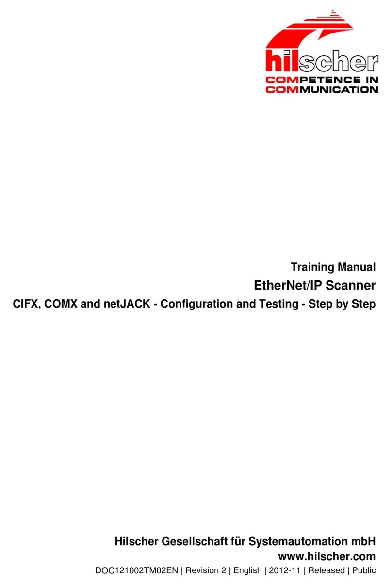 hilscher CIFX 50-RE Training manual