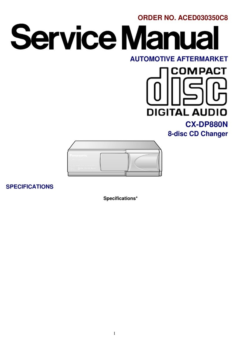 Panasonic CX-DP880N User manual