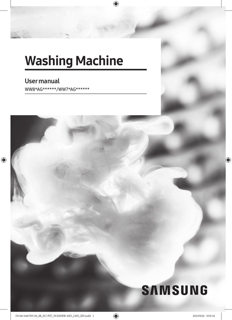 Samsung WW8 AG Series user manual