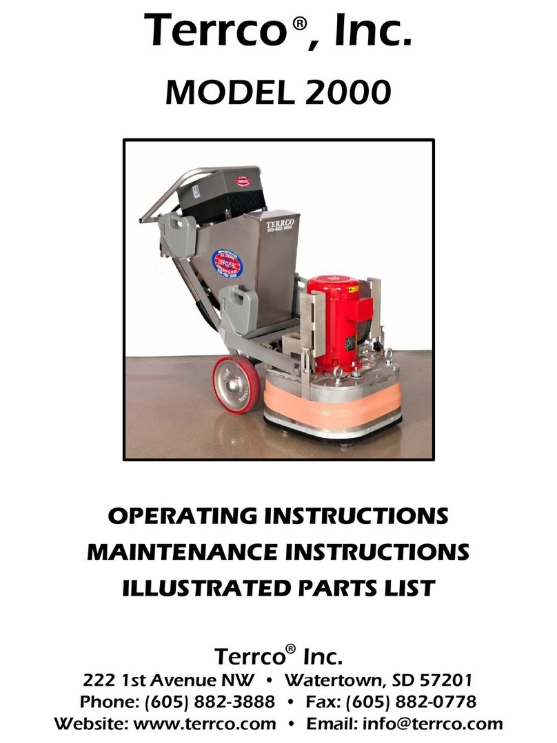 Terrco 2000 User manual