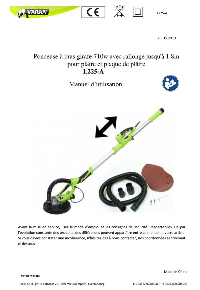 Varan L225-A User manual
