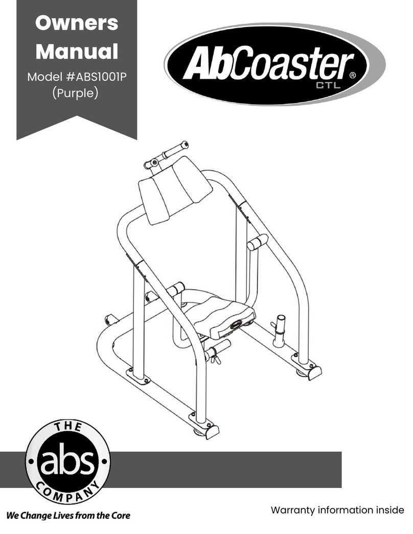 AbCoaster ABS1001P owner's manual