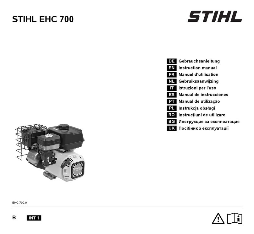 Stihl EHC 700 User manual