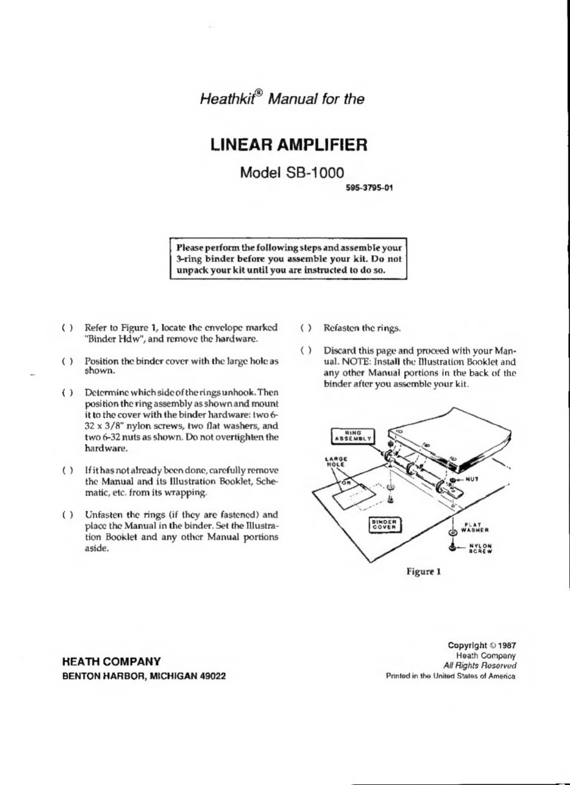 Heathkit SB-1000 manual