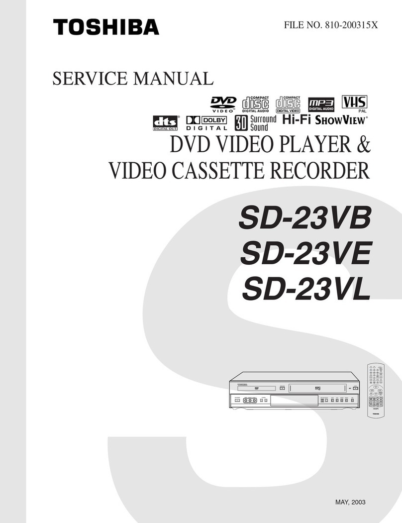 Toshiba SD-23VB User manual