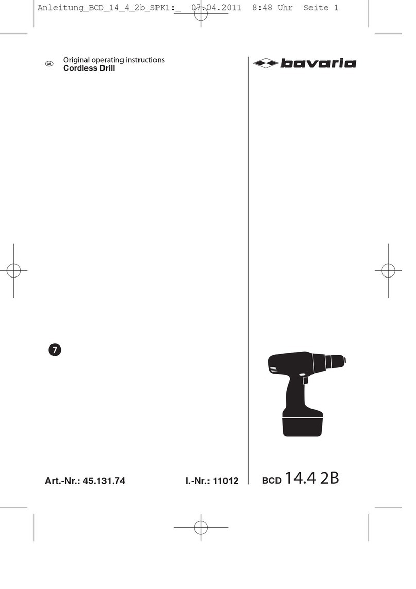Bavaria BCD 14.4 2B manual