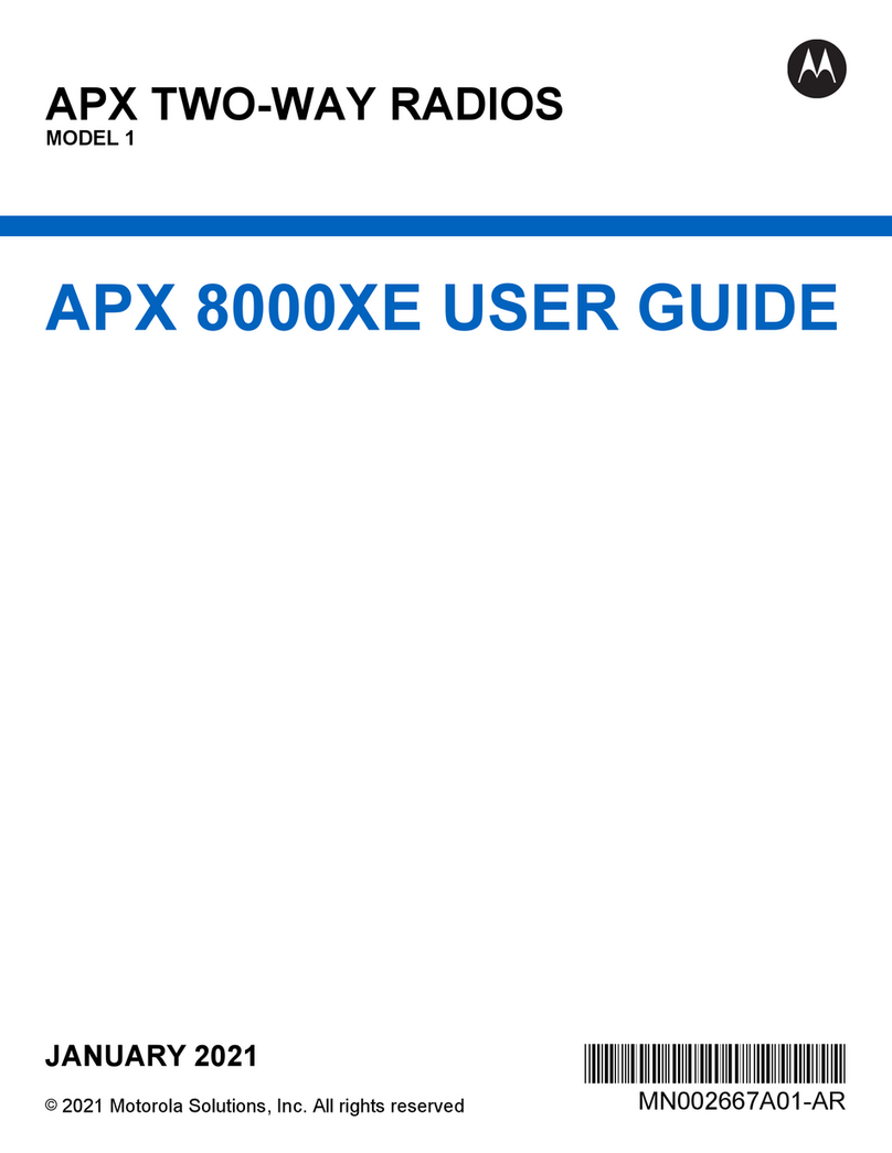 Motorola APX 8000XE User manual