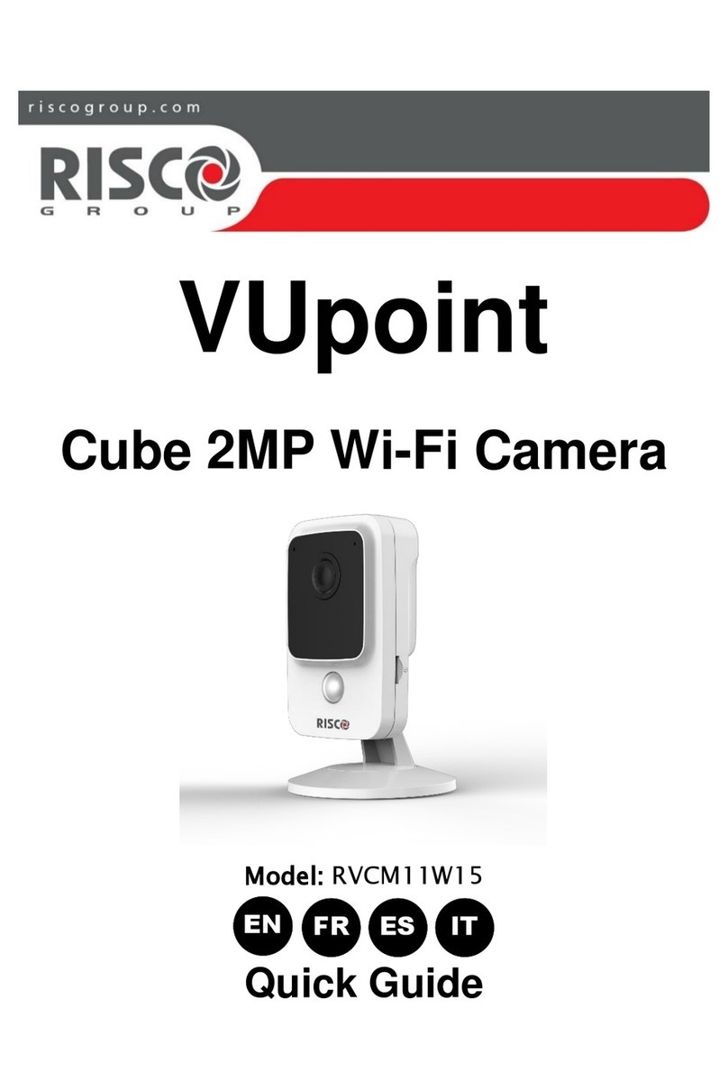 Risco RVCM11W15 User manual