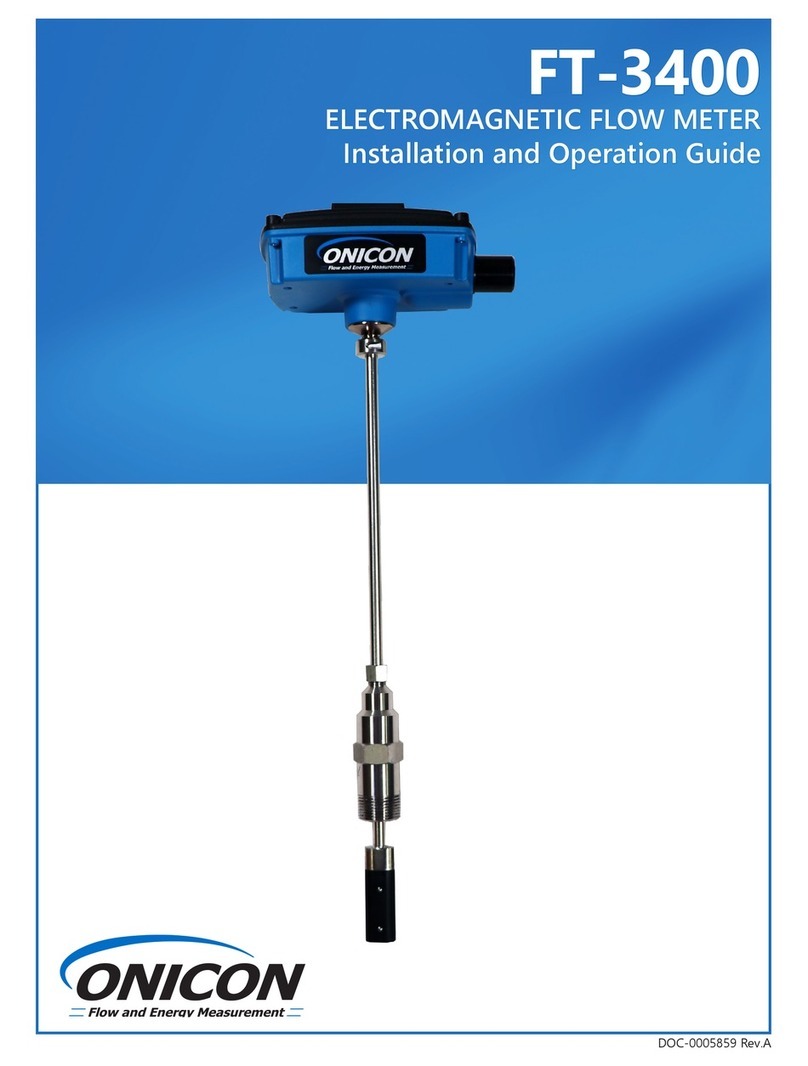 Onicon FT-3400 Operating instructions