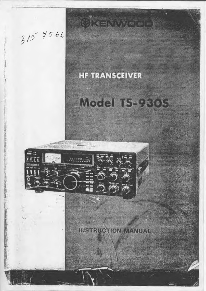 Kenwood TS-930S User manual Kenwood TS-930S User manual