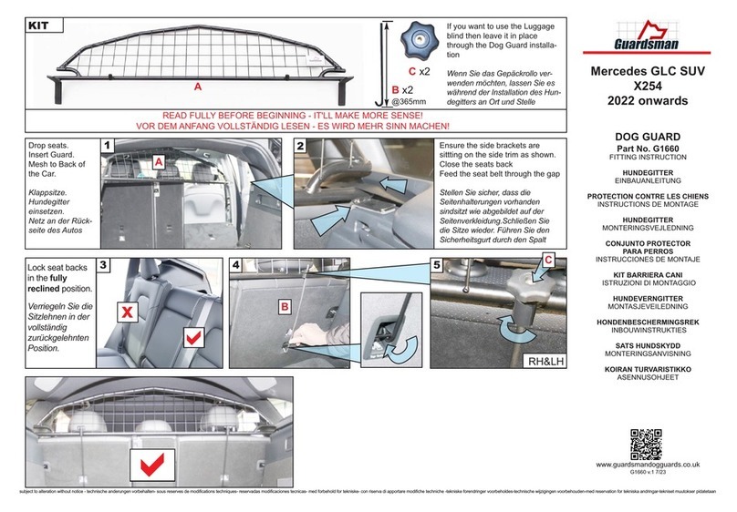 Guardsman G1660 Install guide