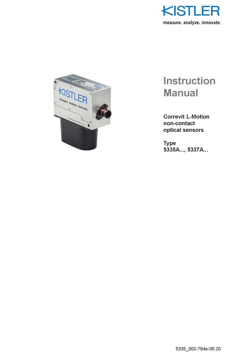 Kistler 5335A Series instruction manual