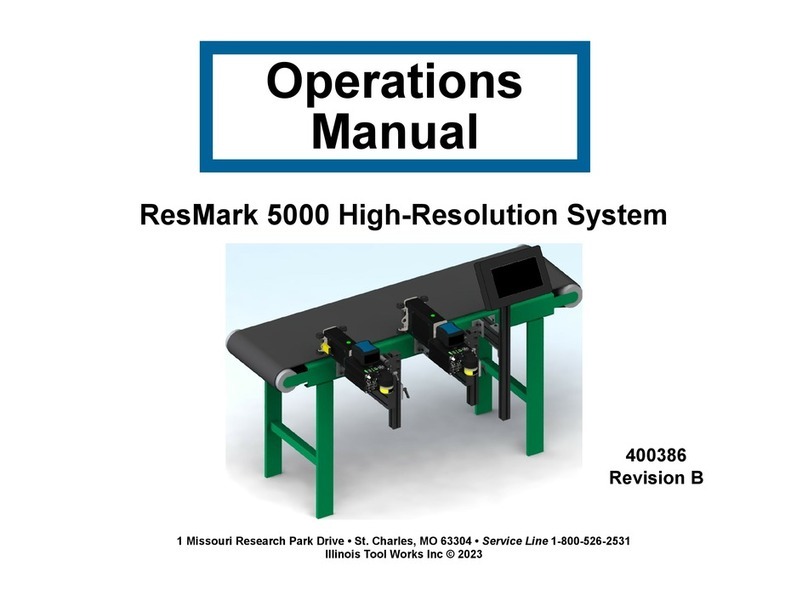 Illinois Tool Works ResMark 5000 Operation manual