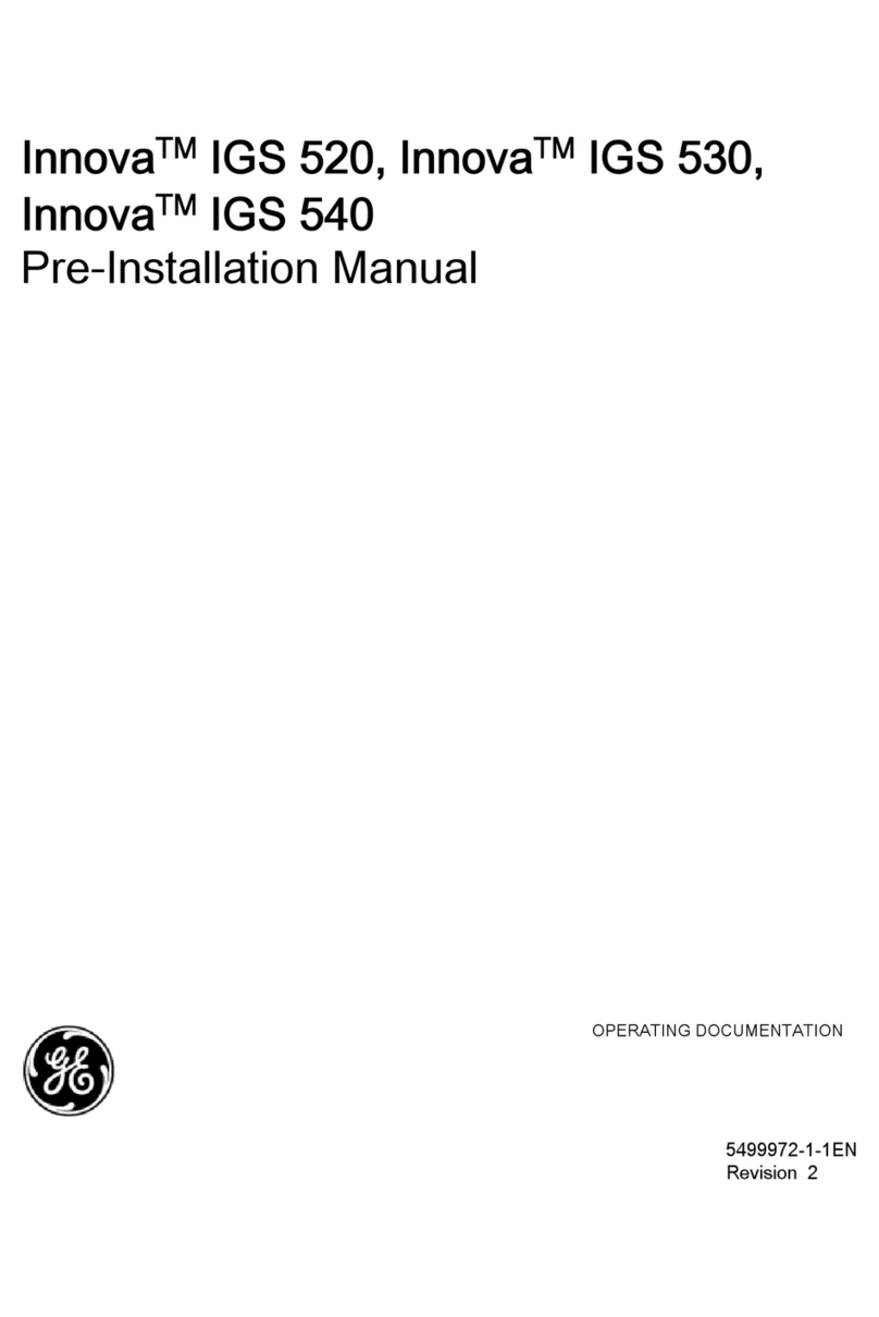 GE Innova IGS 520 User manual