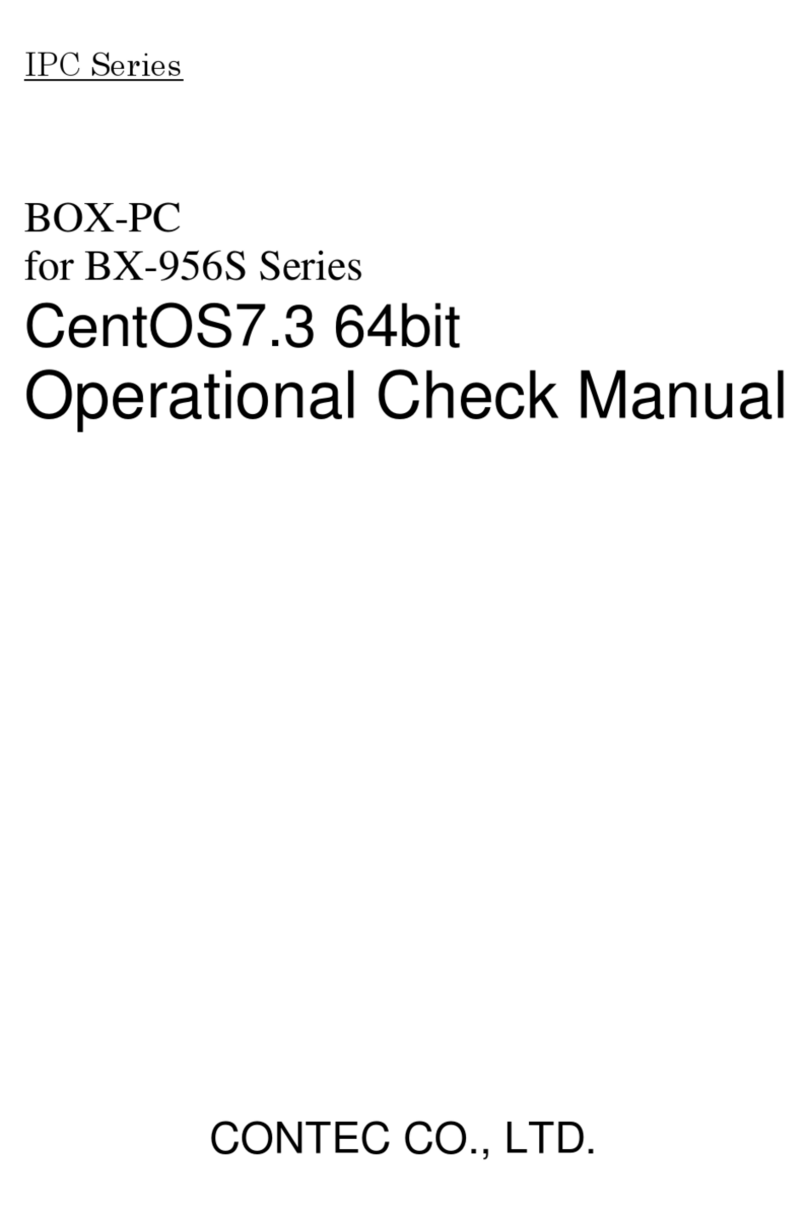 Contec IPC SERIES Quick start guide