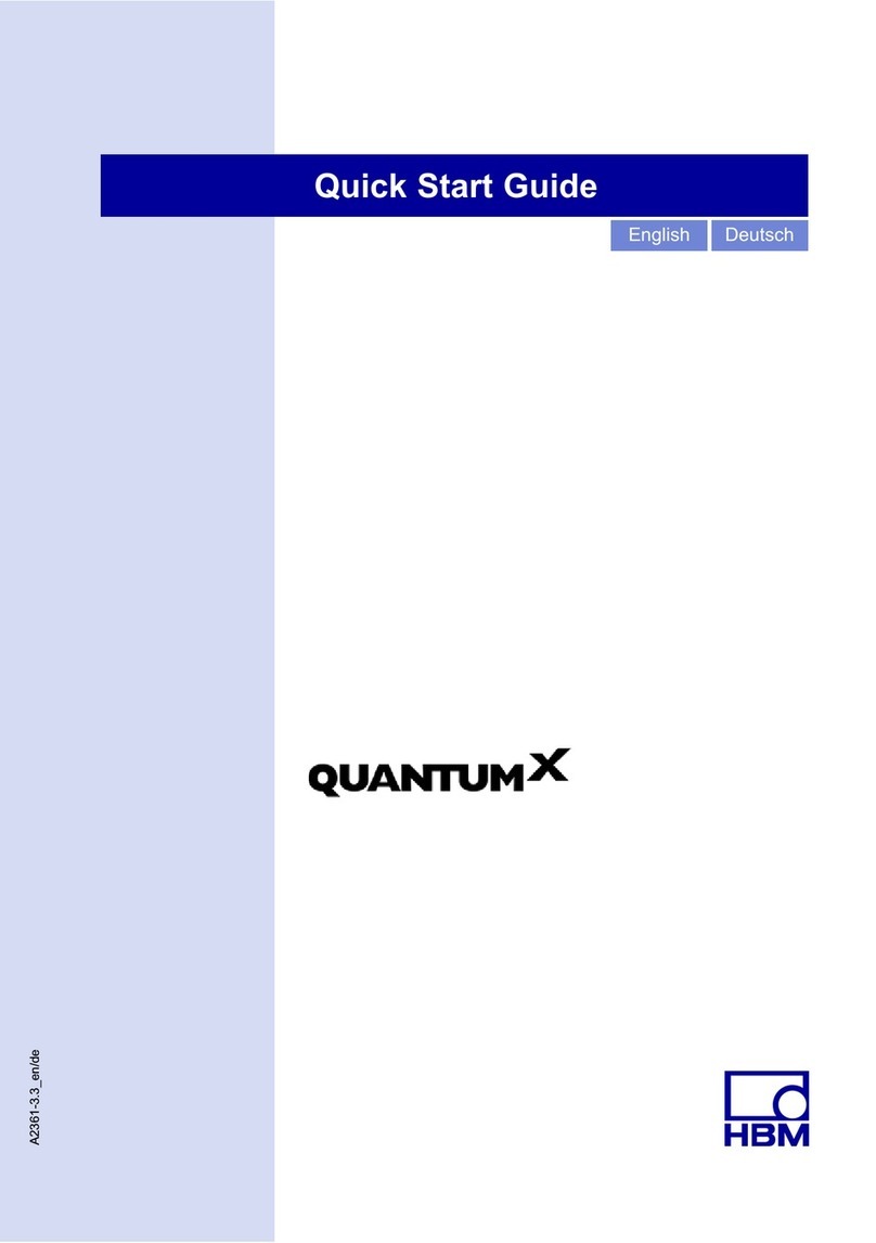 HBM QuantumX quick start guide