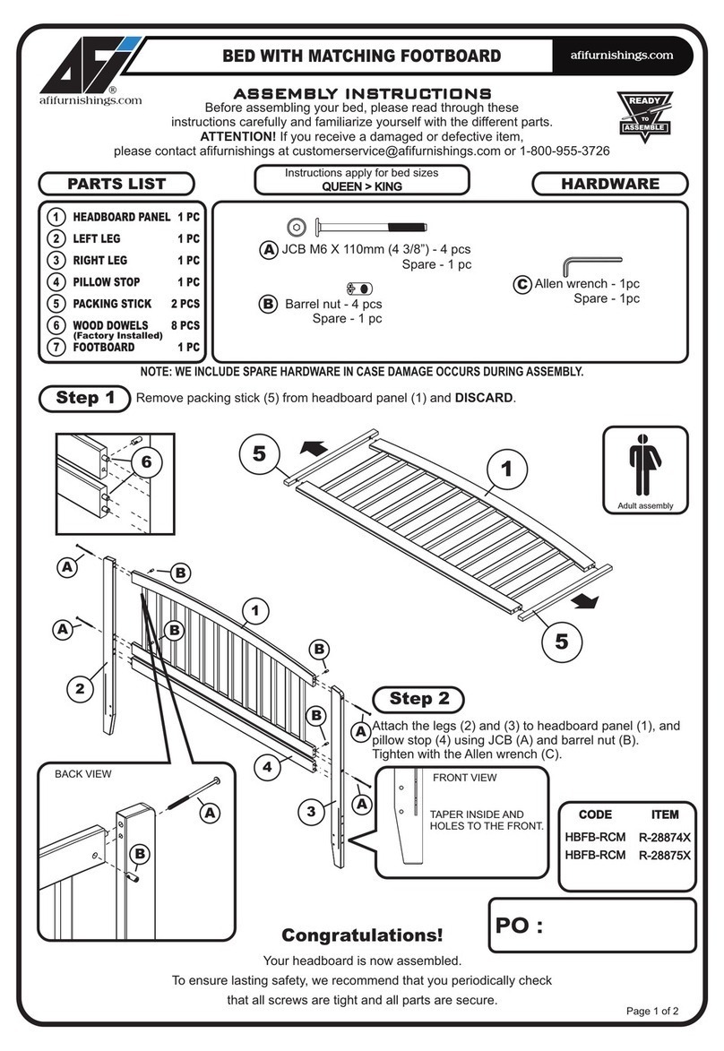 AFi HBFB-RCM User manual