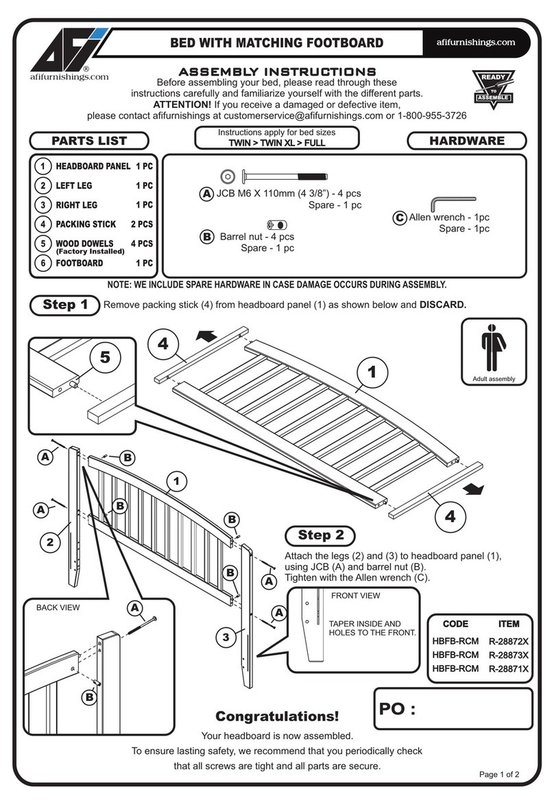 AFi HBFB-RCM User manual