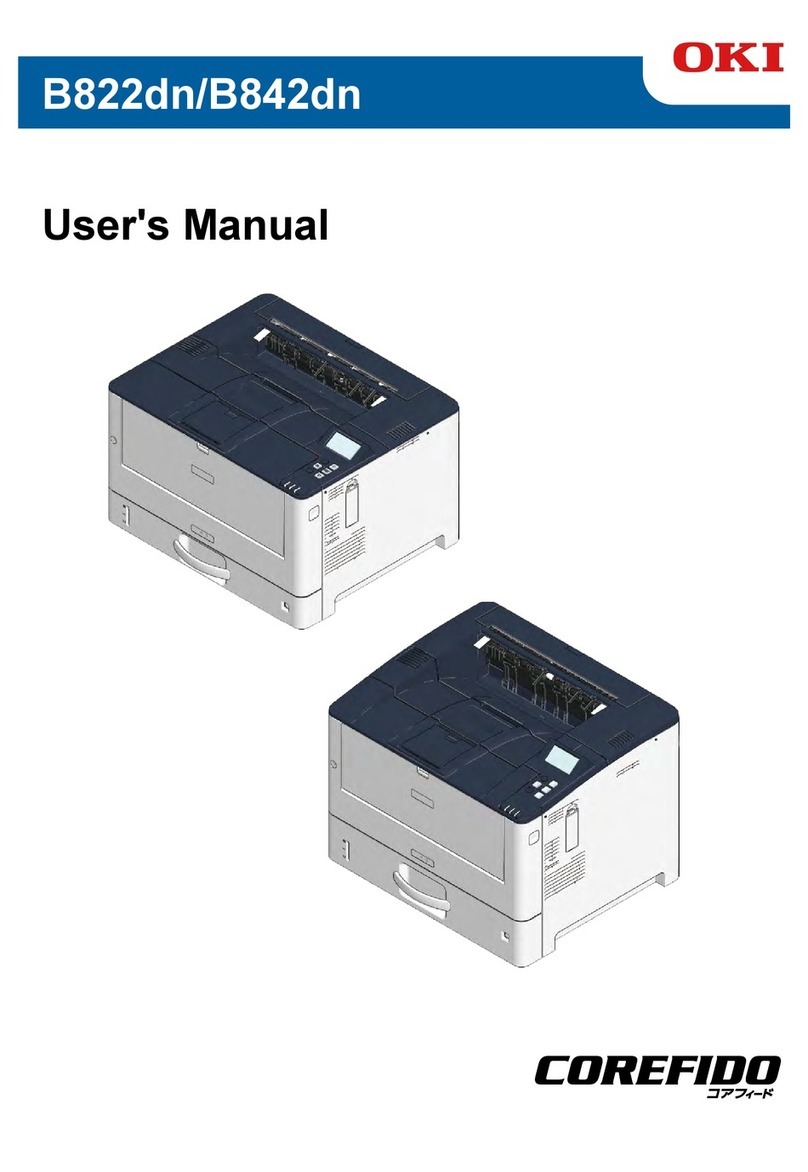 Oki COREFIDO B822dn User manual