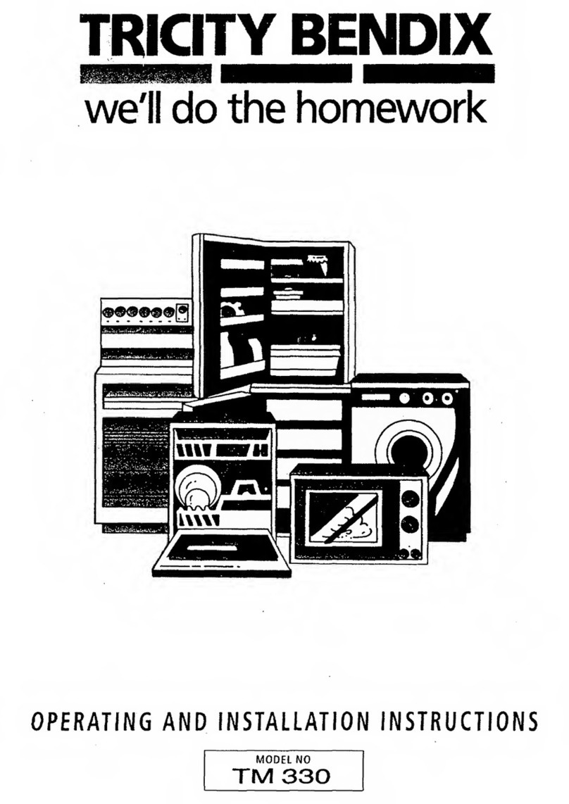 Tricity Bendix TM 330 User manual Tricity Bendix TM 330 User manual