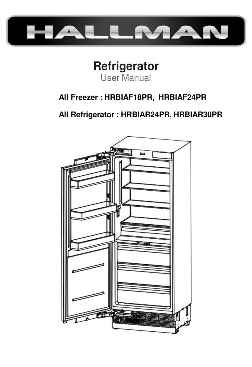 Hallman HRBIAF18PR user manual