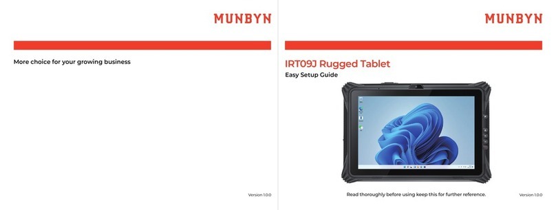 MUNBYN IRT09J Easy setup guide