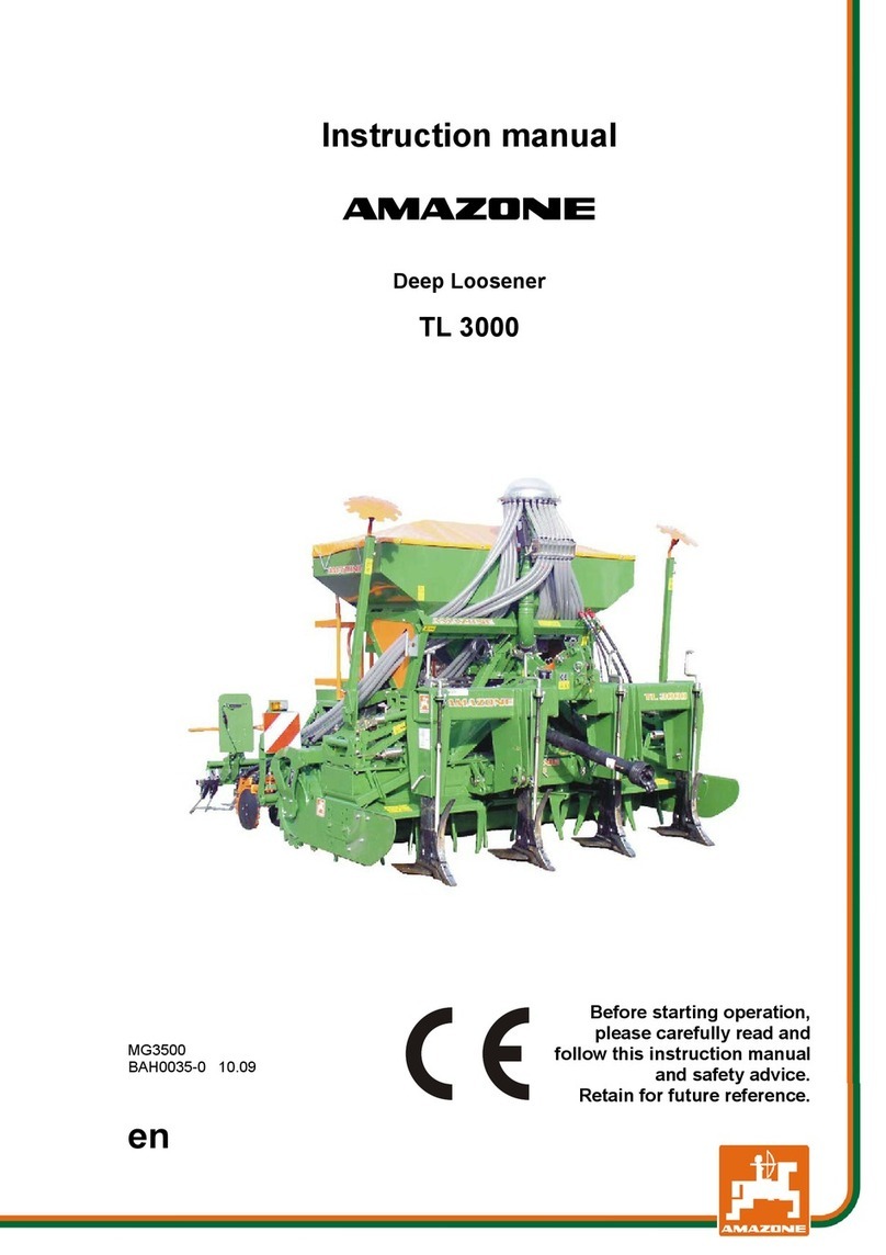 Amazone TL 3000 User manual