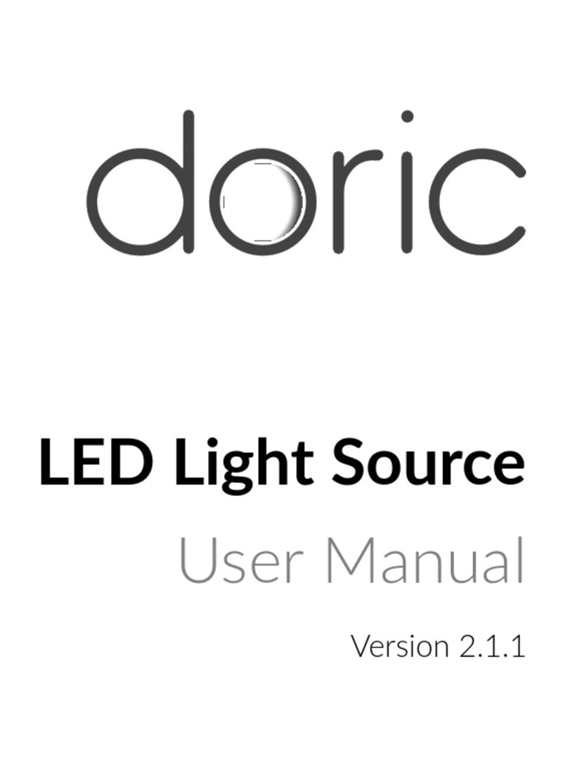 DORIC LEDFLS user manual
