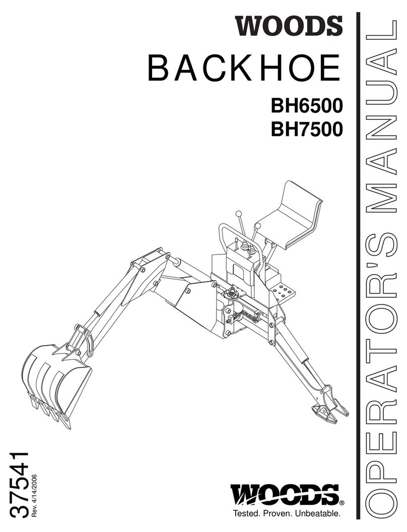 Woods BH6500 Operator's manual