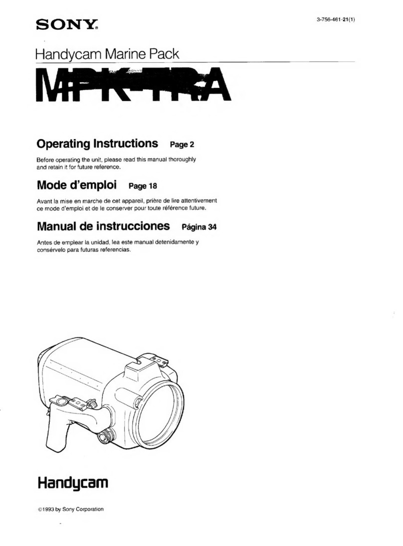 Sony MPK-TRA User manual