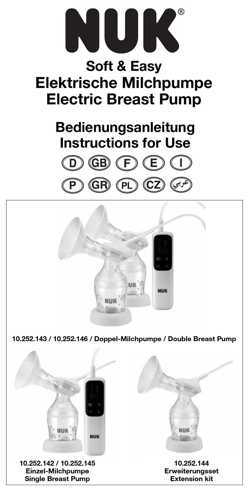 NUK 10.252.143 Instructions for use