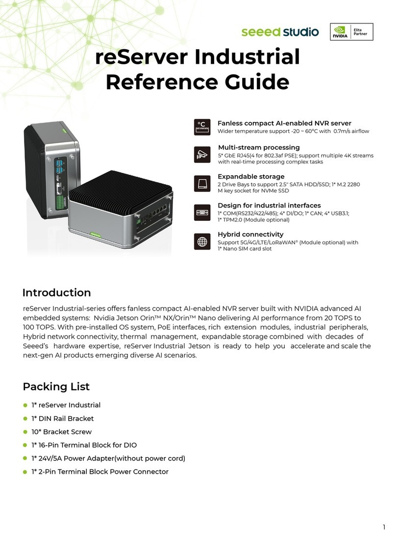 seeed studio reServer Industrial J4012 User manual