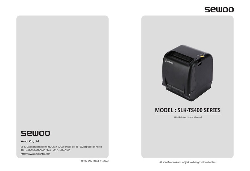 SEWOO SLK-TS400 User manual SEWOO SLK-TS400 User manual