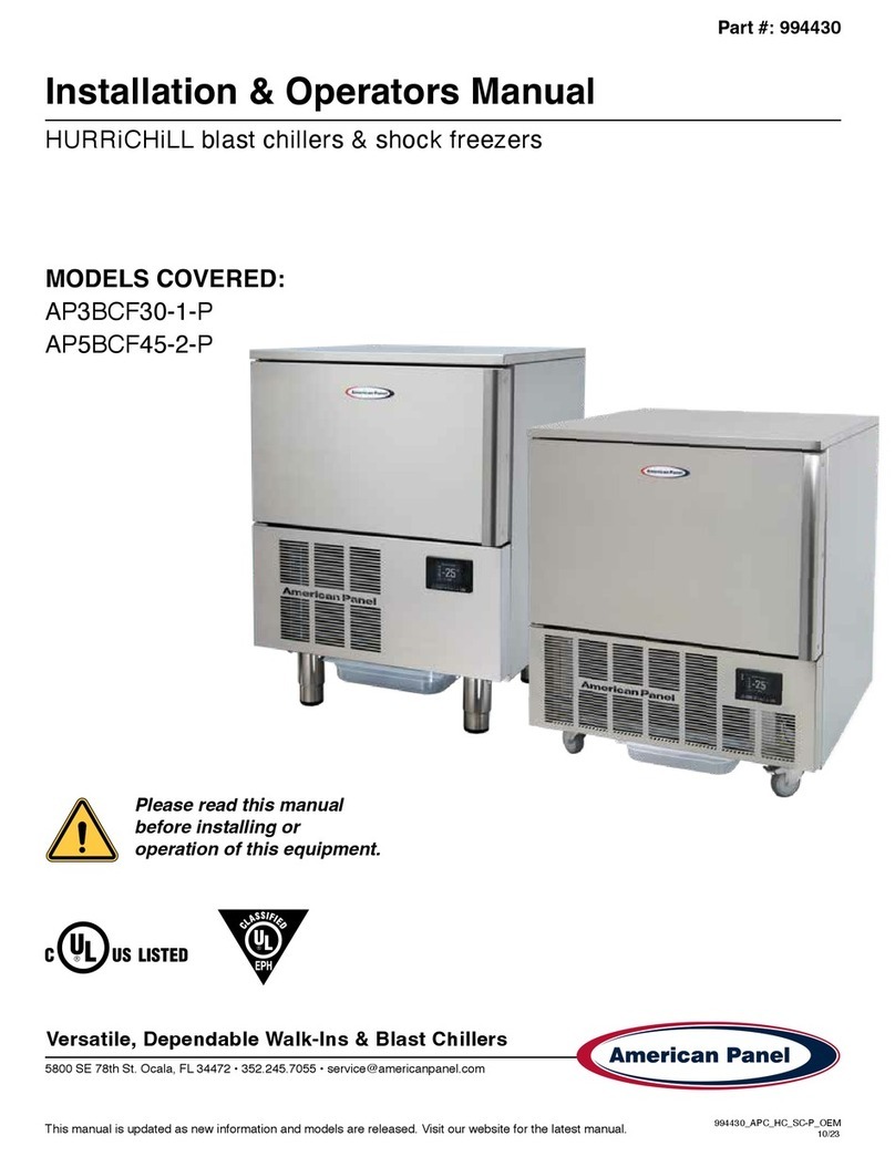 American Panel AP3BCF30-1-P Installation & operator's manual