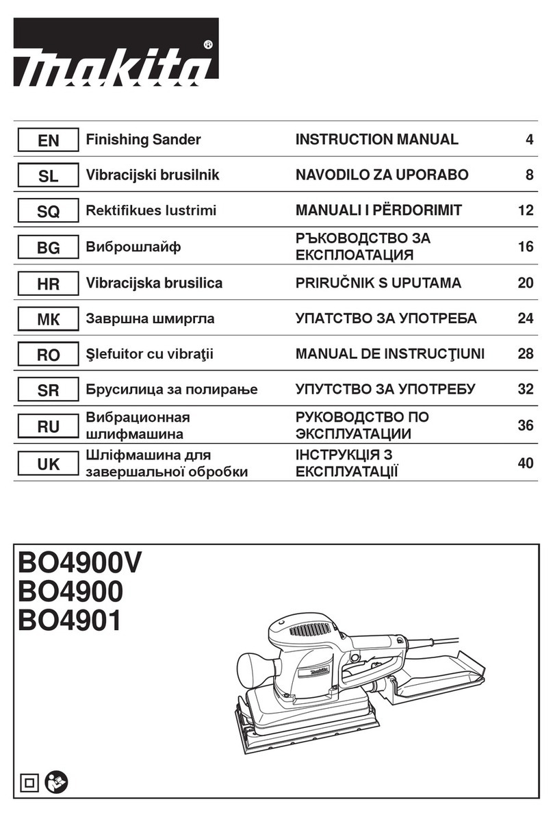 Makita BO4900V User manual Makita BO4900V User manual