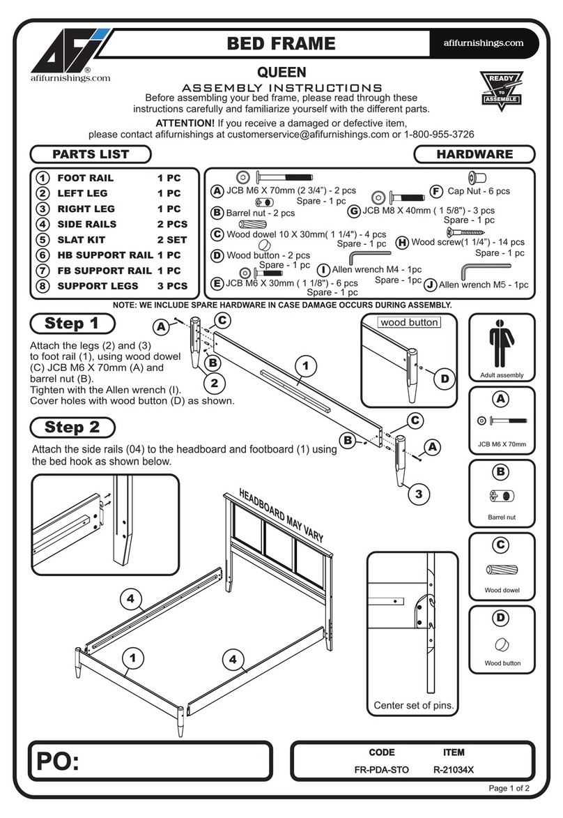 AFi FR-PDA-STO Assembly instructions