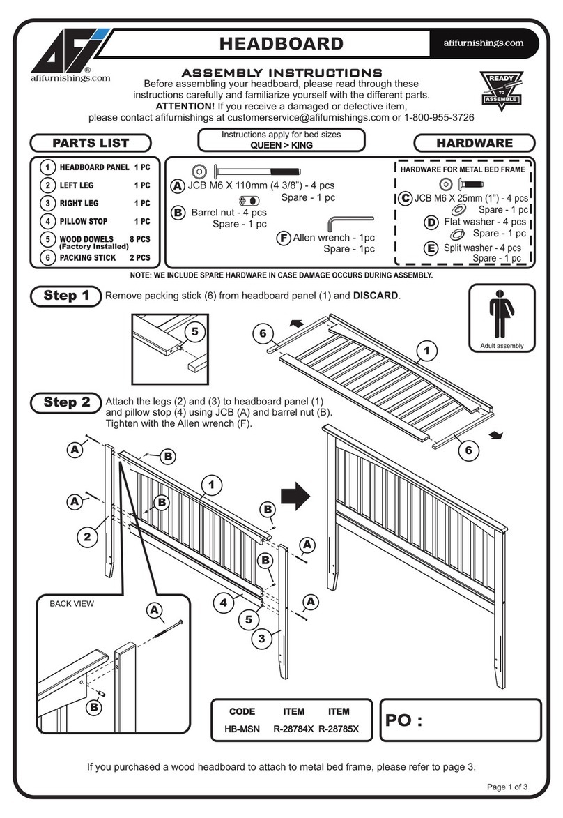 AFi HB-MSN User manual