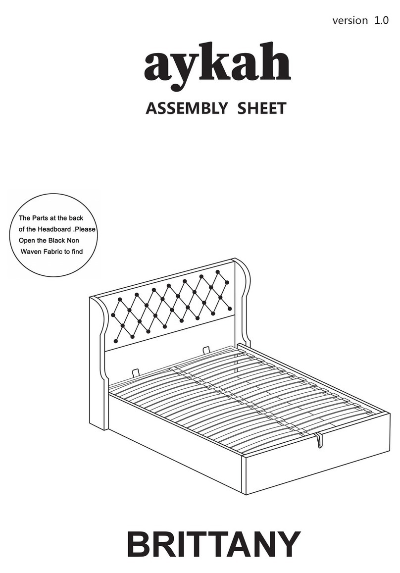 aykah BRITTANY Assembly sheet