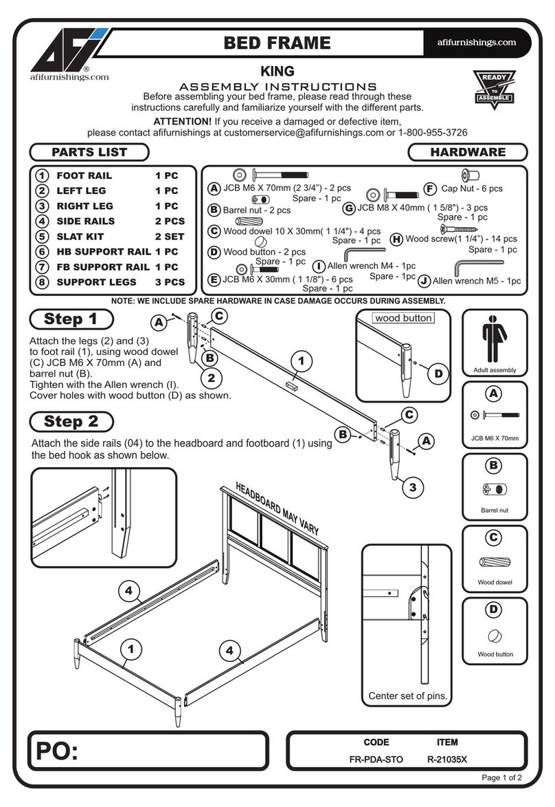 AFi FR-PDA-STO Assembly instructions