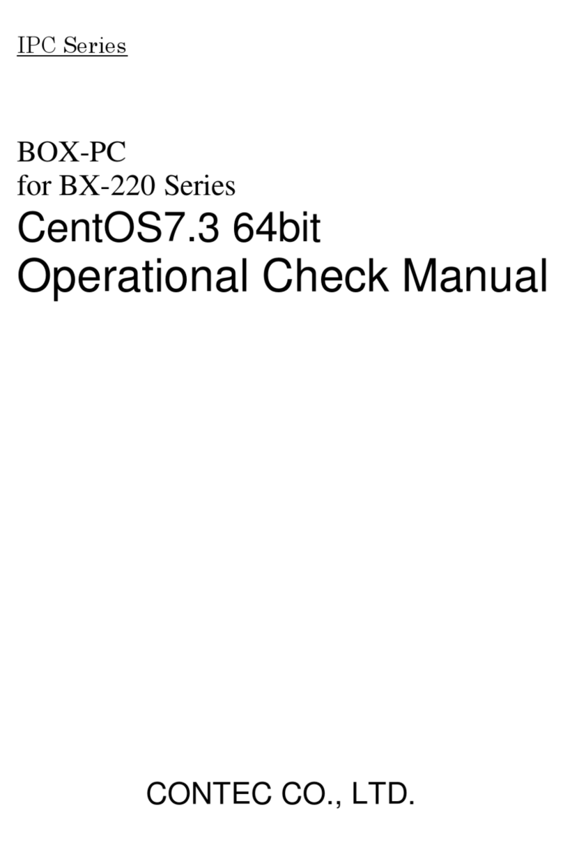 Contec IPC SERIES Quick start guide