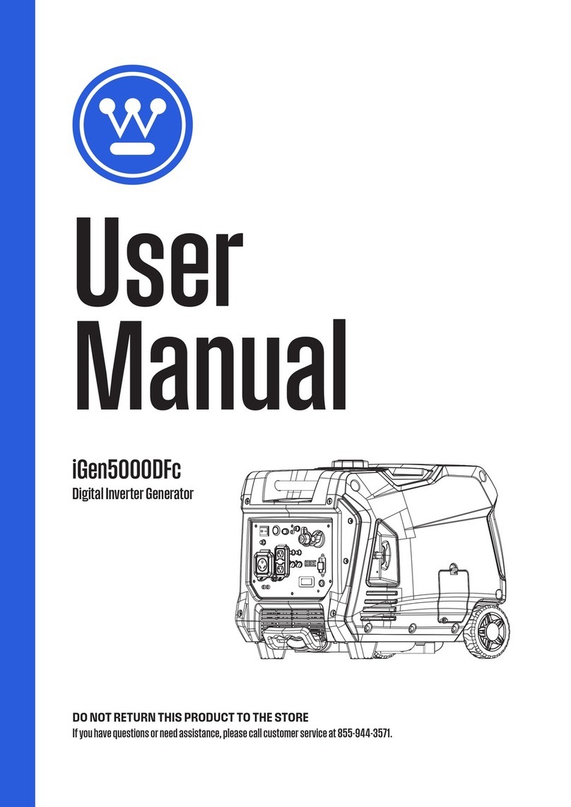 Westinghouse iGen5000DFc User manual