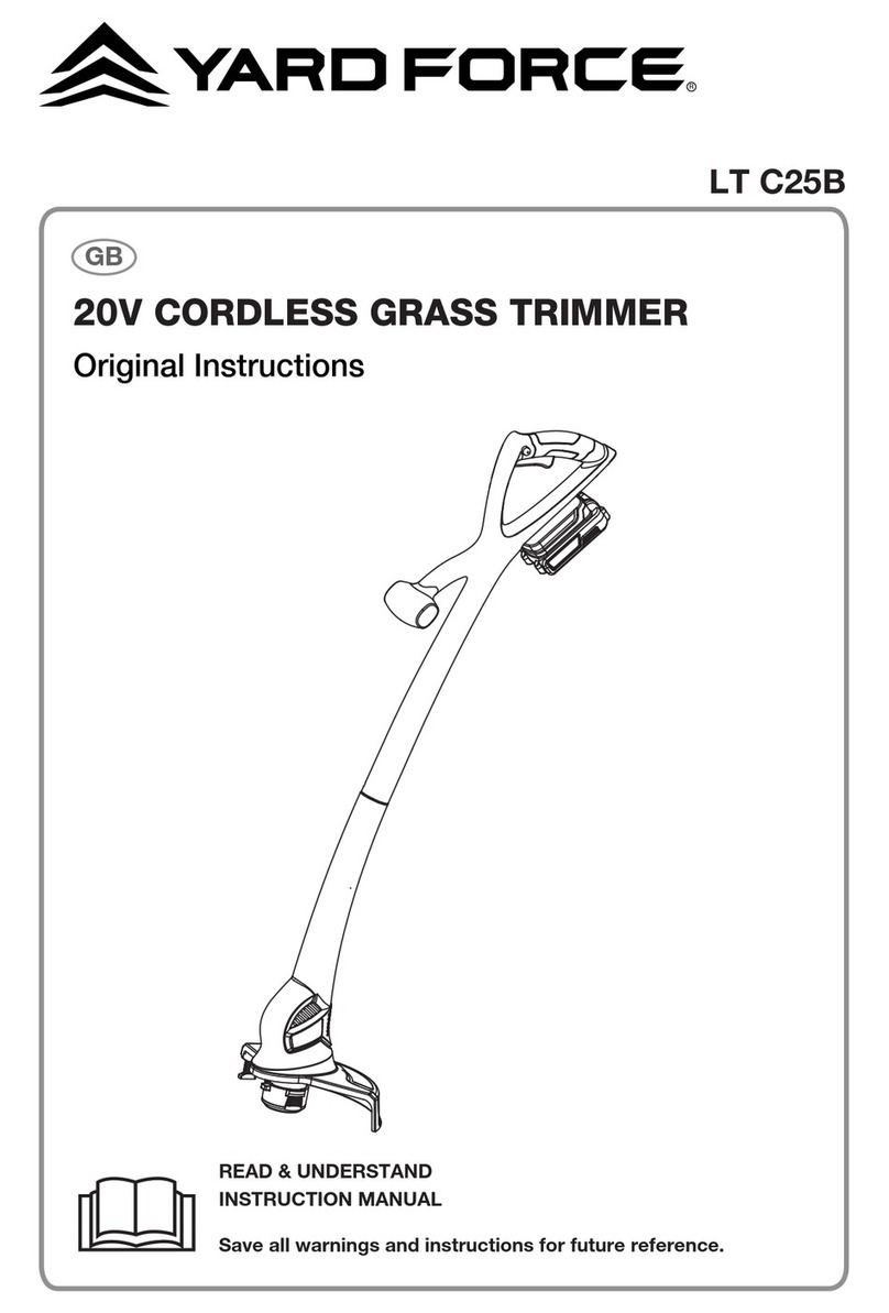 Yard force LT C25B User manual