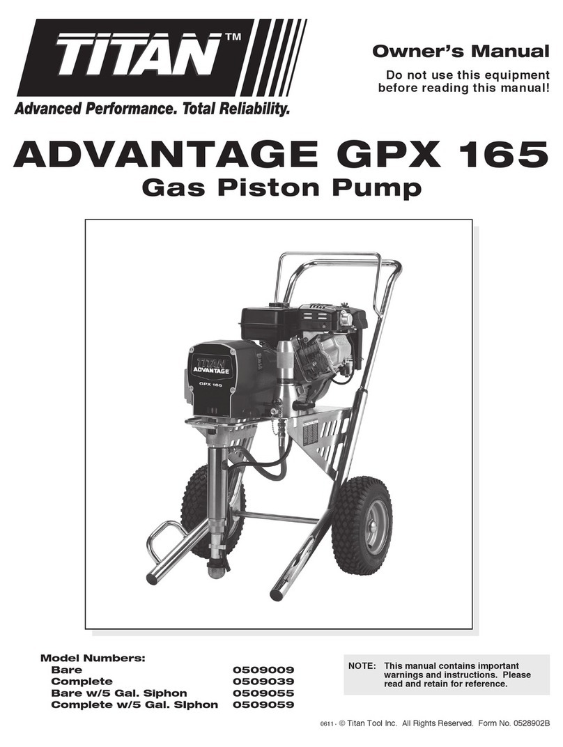 Titan 0509009 User manual