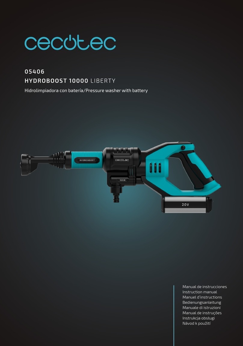 cecotec HYDROBOOST 10000 LIBERTY instruction manual